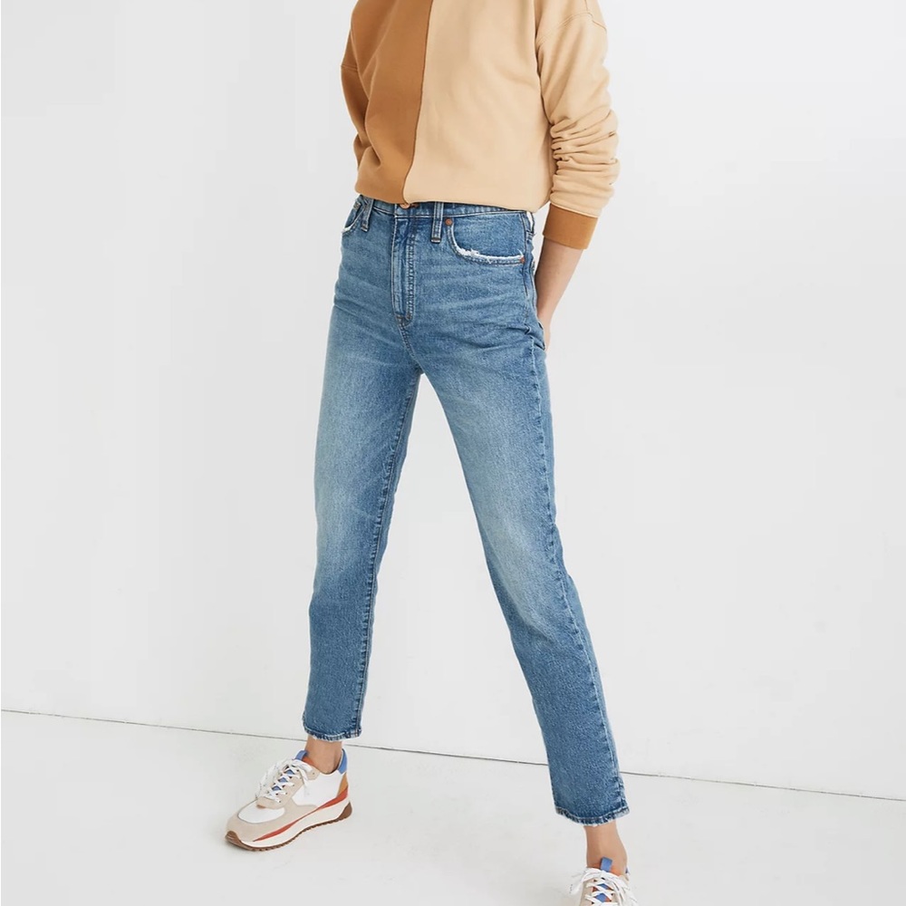 Madewell Old School Classic Straight High Rise Jeans size 25‎